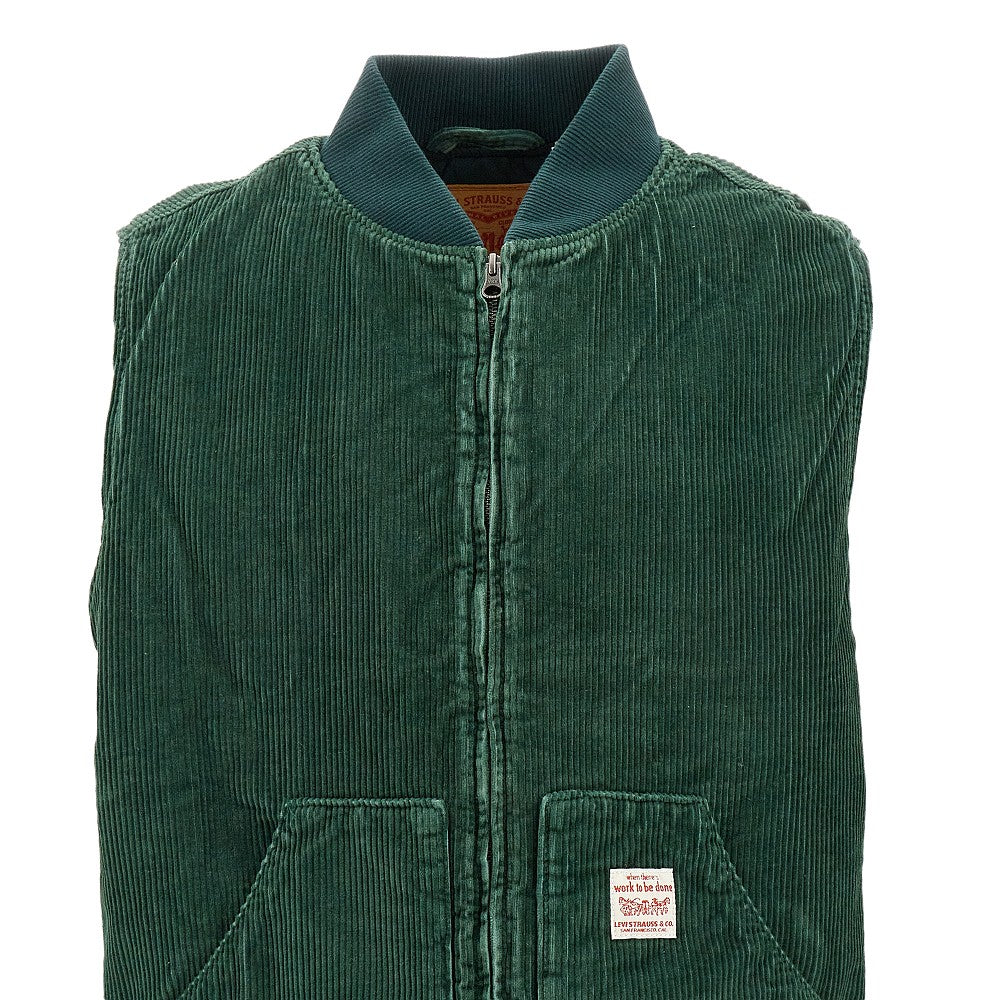 Corduroy 'Sansome' vest