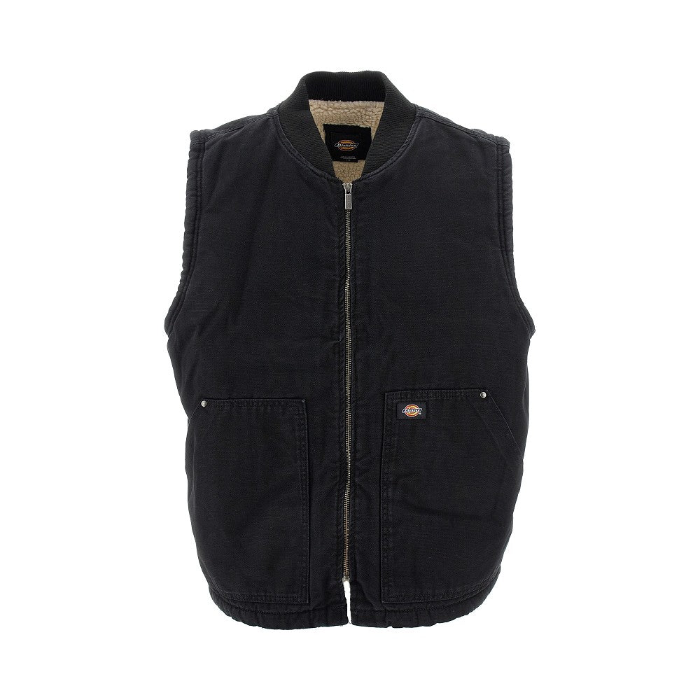 'Duck' lined canvas vest
