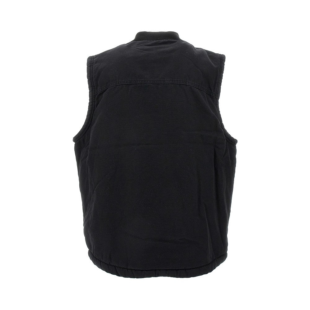 'Duck' lined canvas vest