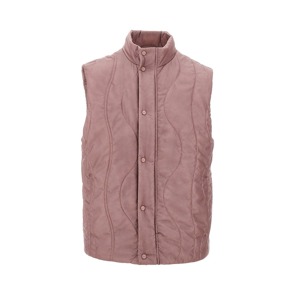 Padded nylon vest