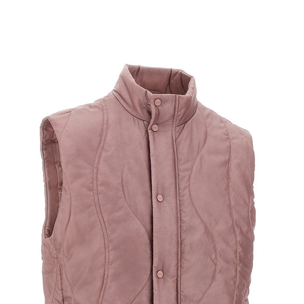 Padded nylon vest