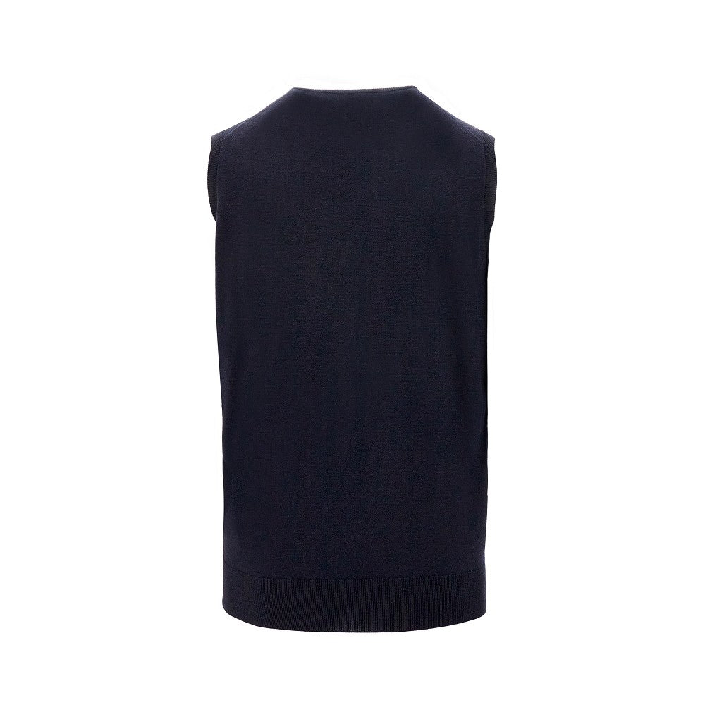 Extrafine merino wool vest
