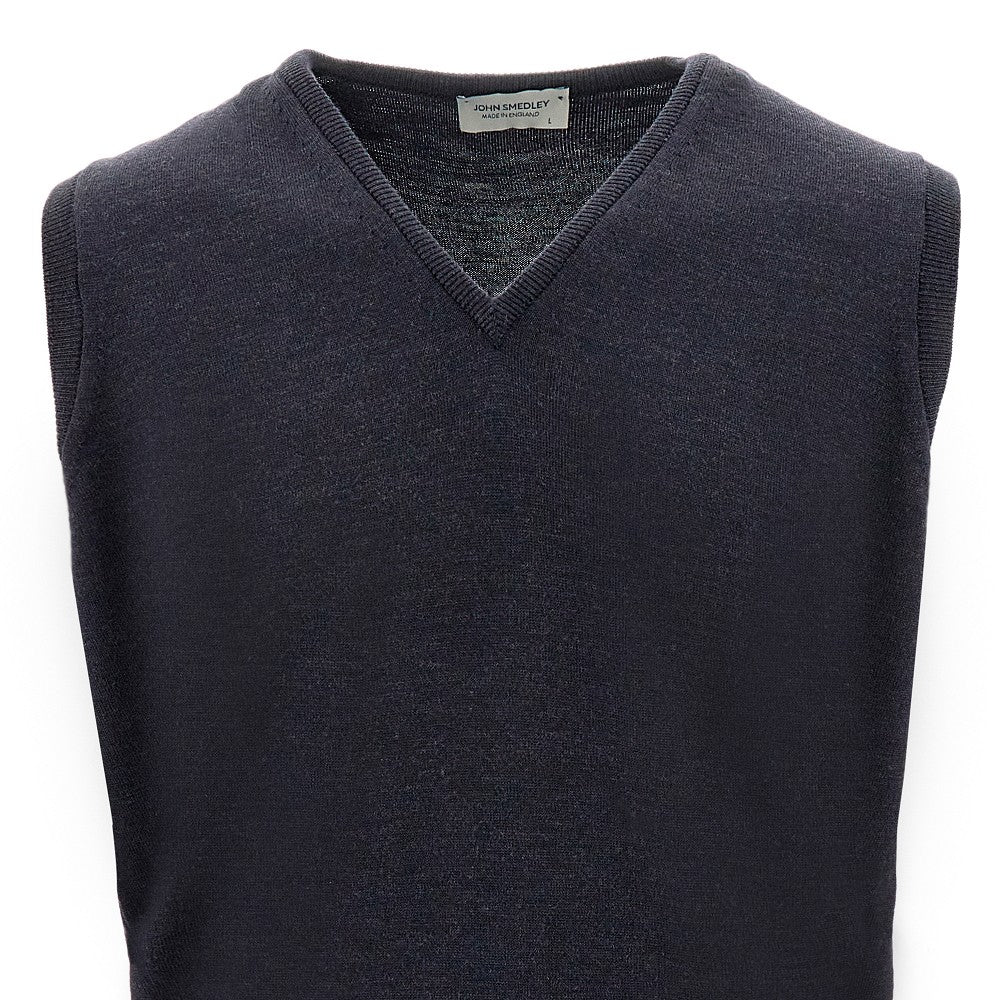 Extrafine merino wool vest