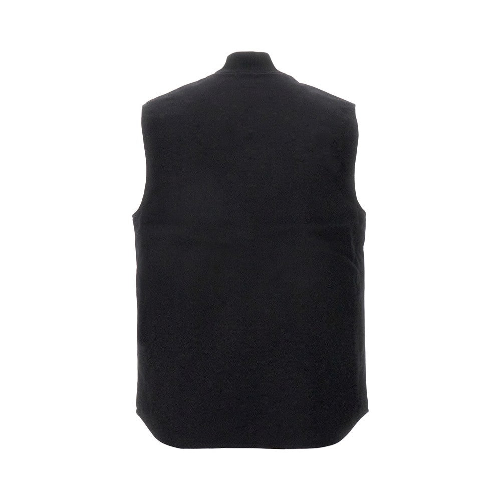 Padded canvas vest