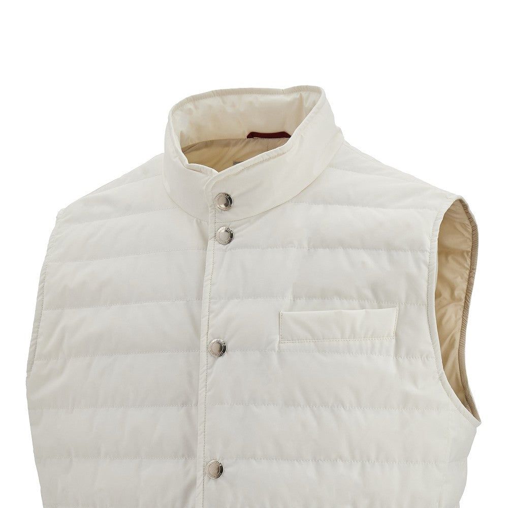 Stretch nylon padded vest