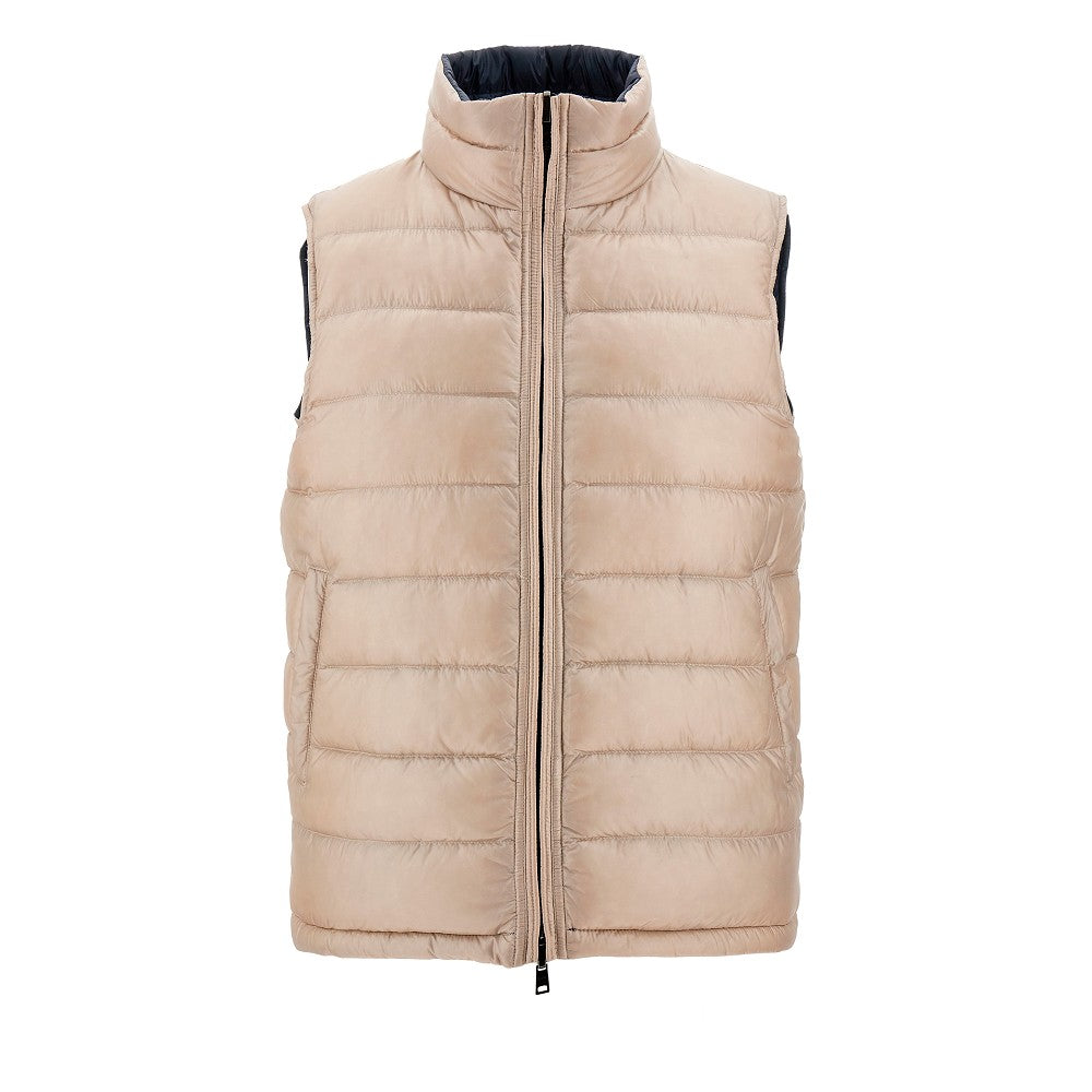 Padded nylon reversible vest