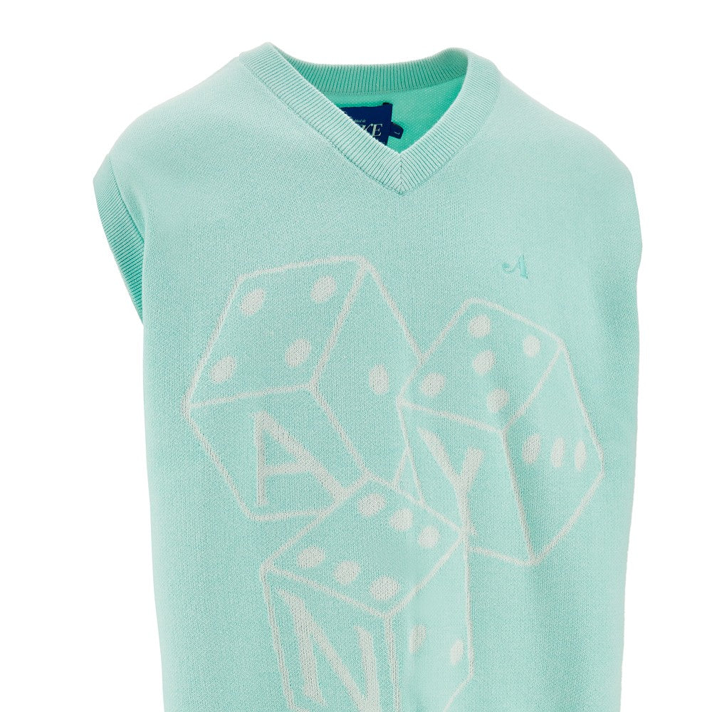 Gilet in maglia 'Dice'