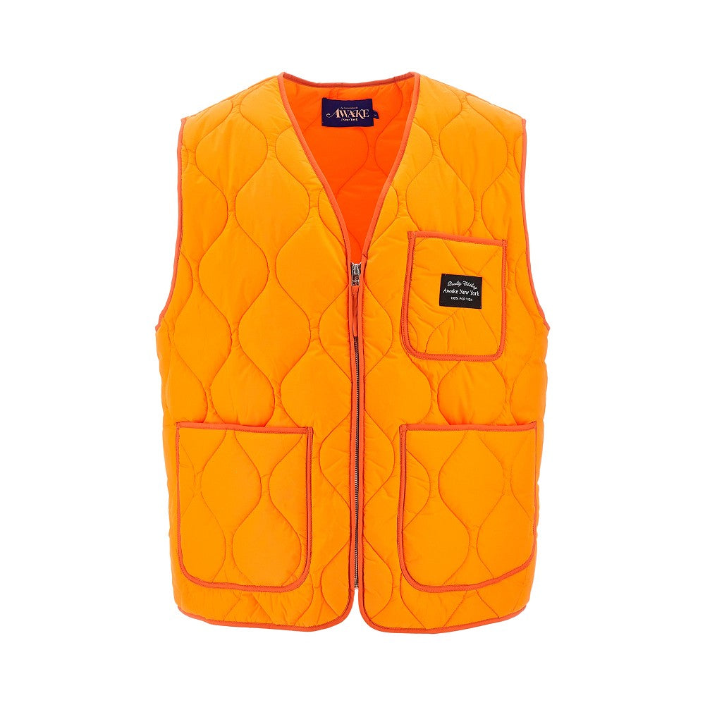 Gilet in nylon trapuntato