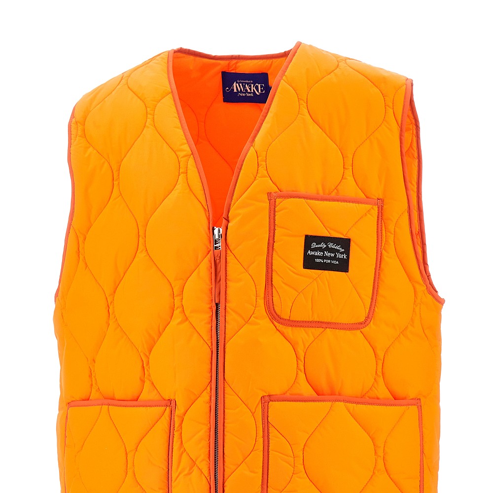 Gilet in nylon trapuntato