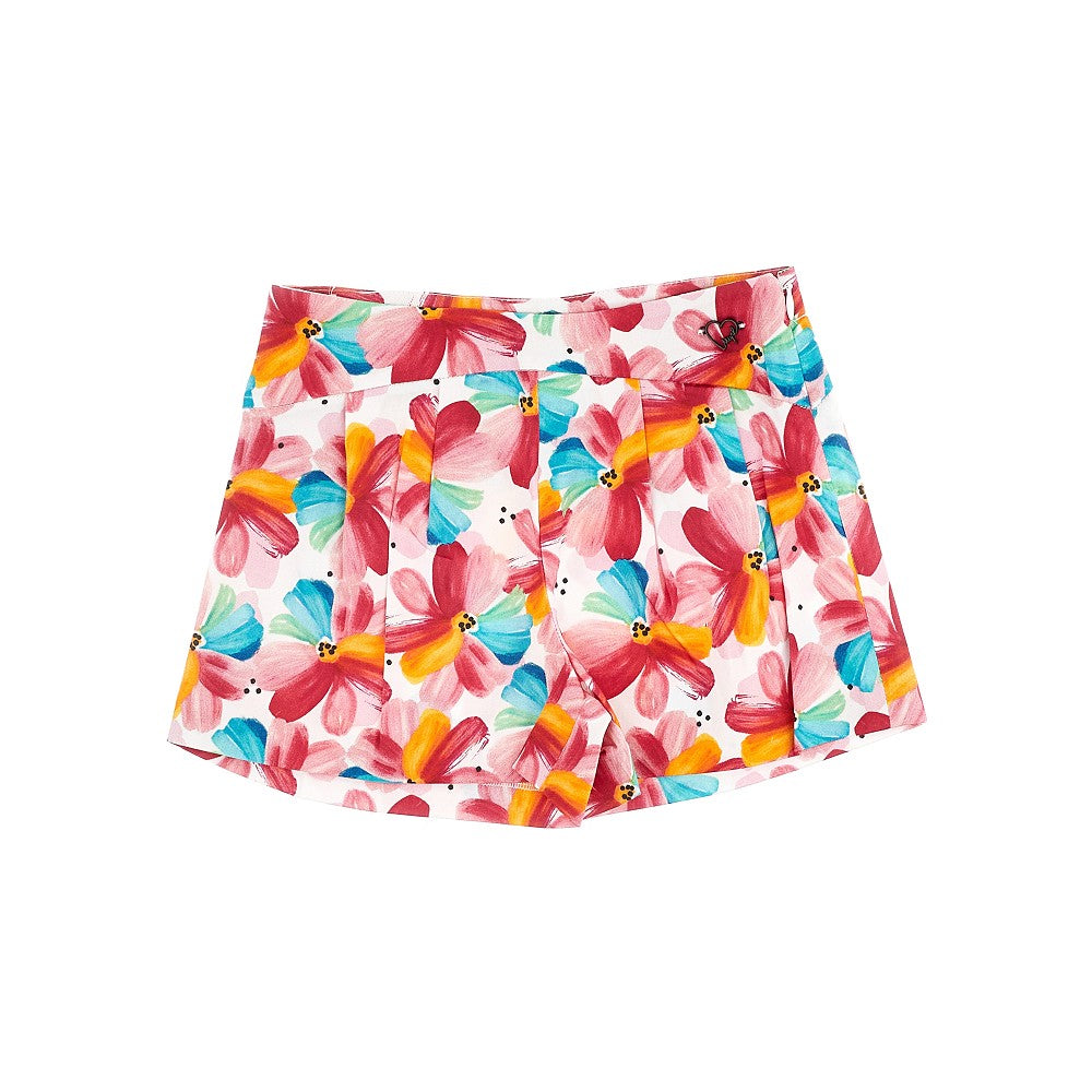 Floral print shorts