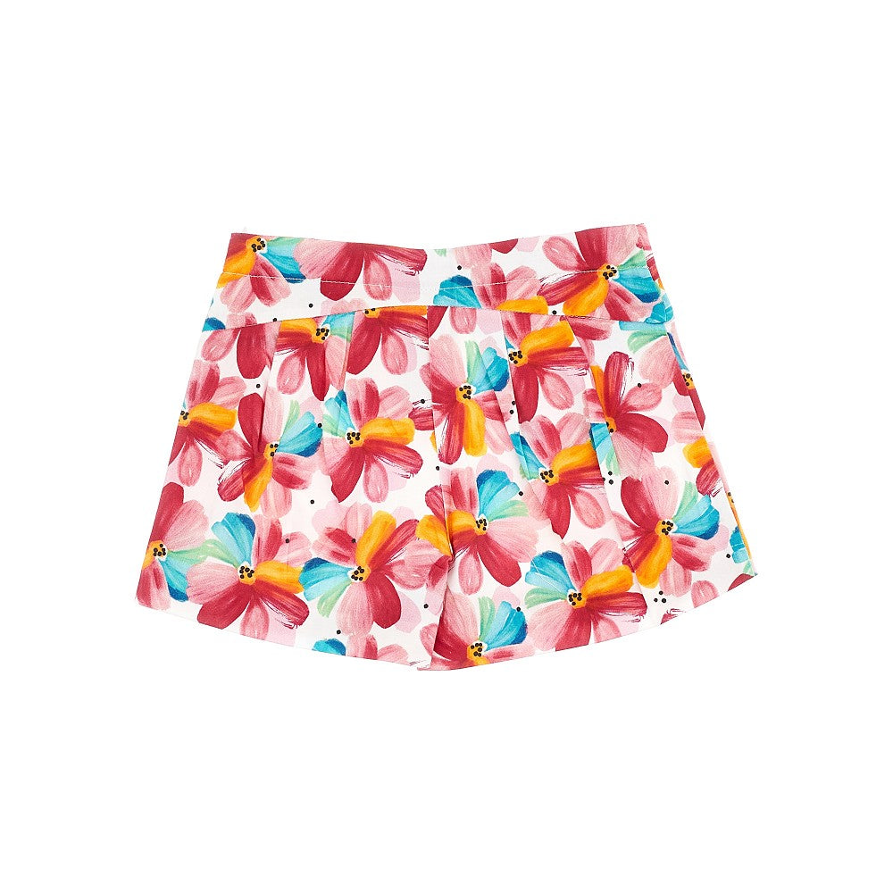 Floral print shorts