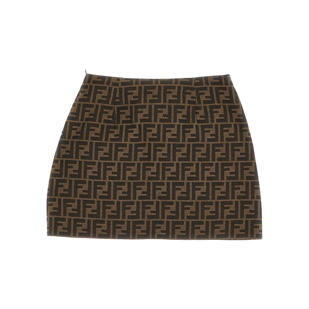 Minigonna in tessuto jacquard FF