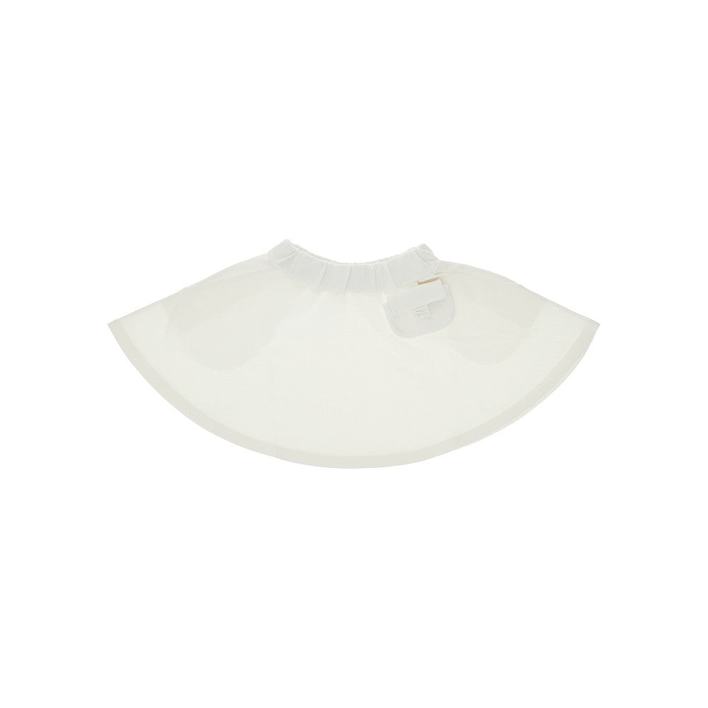 French terry skirt with mini Baguette