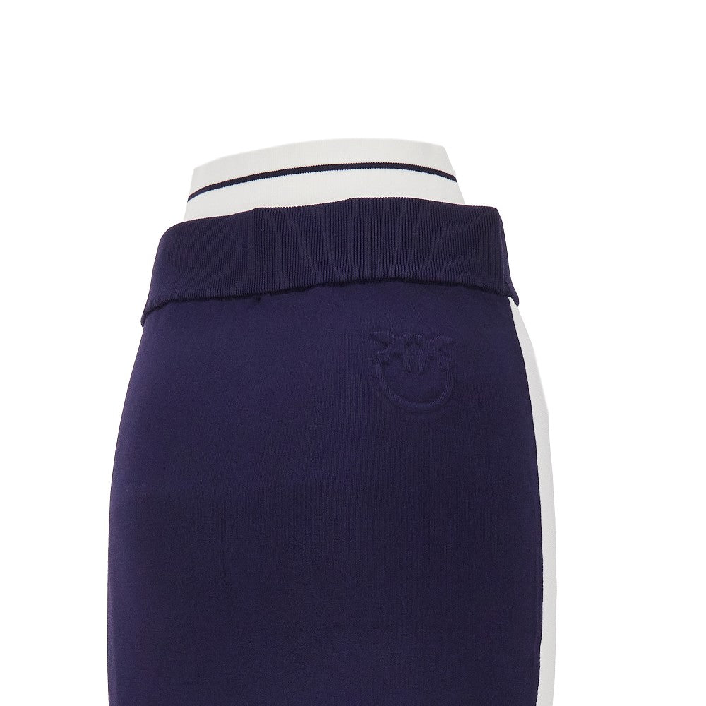 Knitted pencil skirt