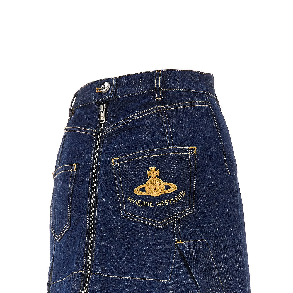 Minigonna in denim 'Sailor'
