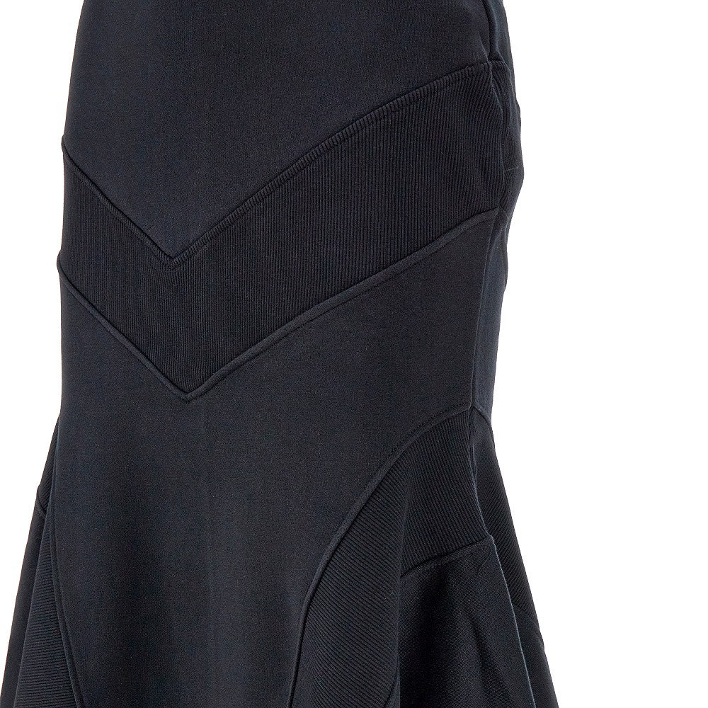 Fleece long skirt