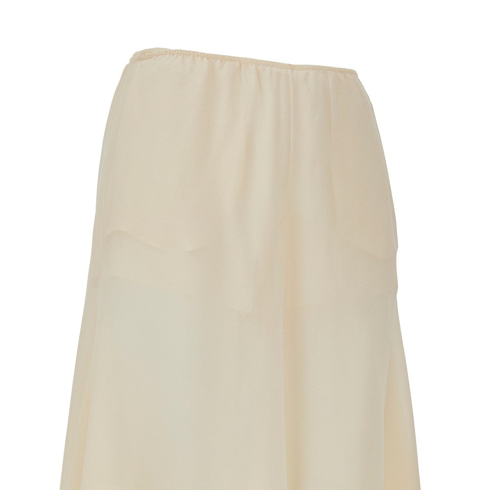 Silk georgette pants