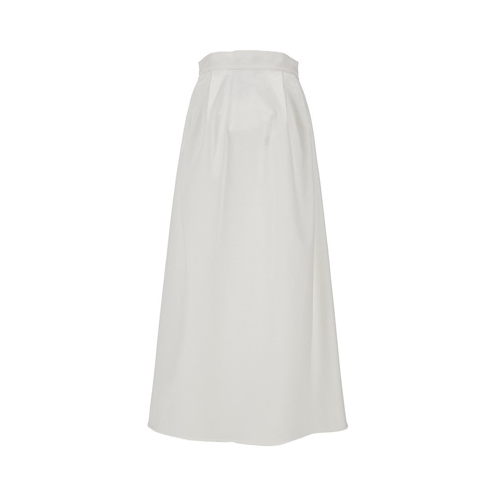 Maxi gonna in gabardine