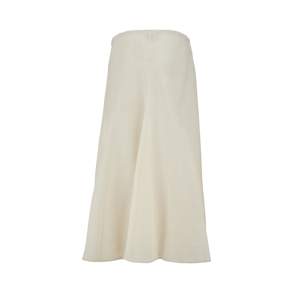 'Lenno' organdy midi skirt