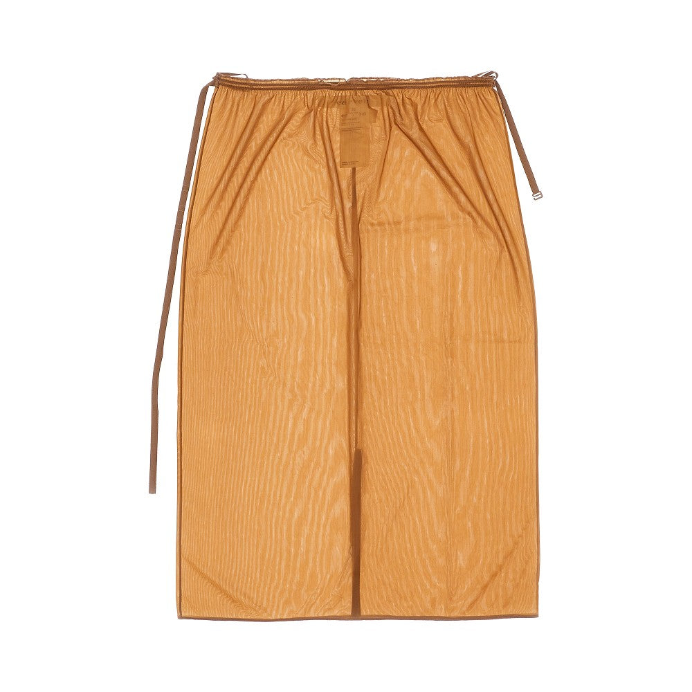 Stocking jersey skirt