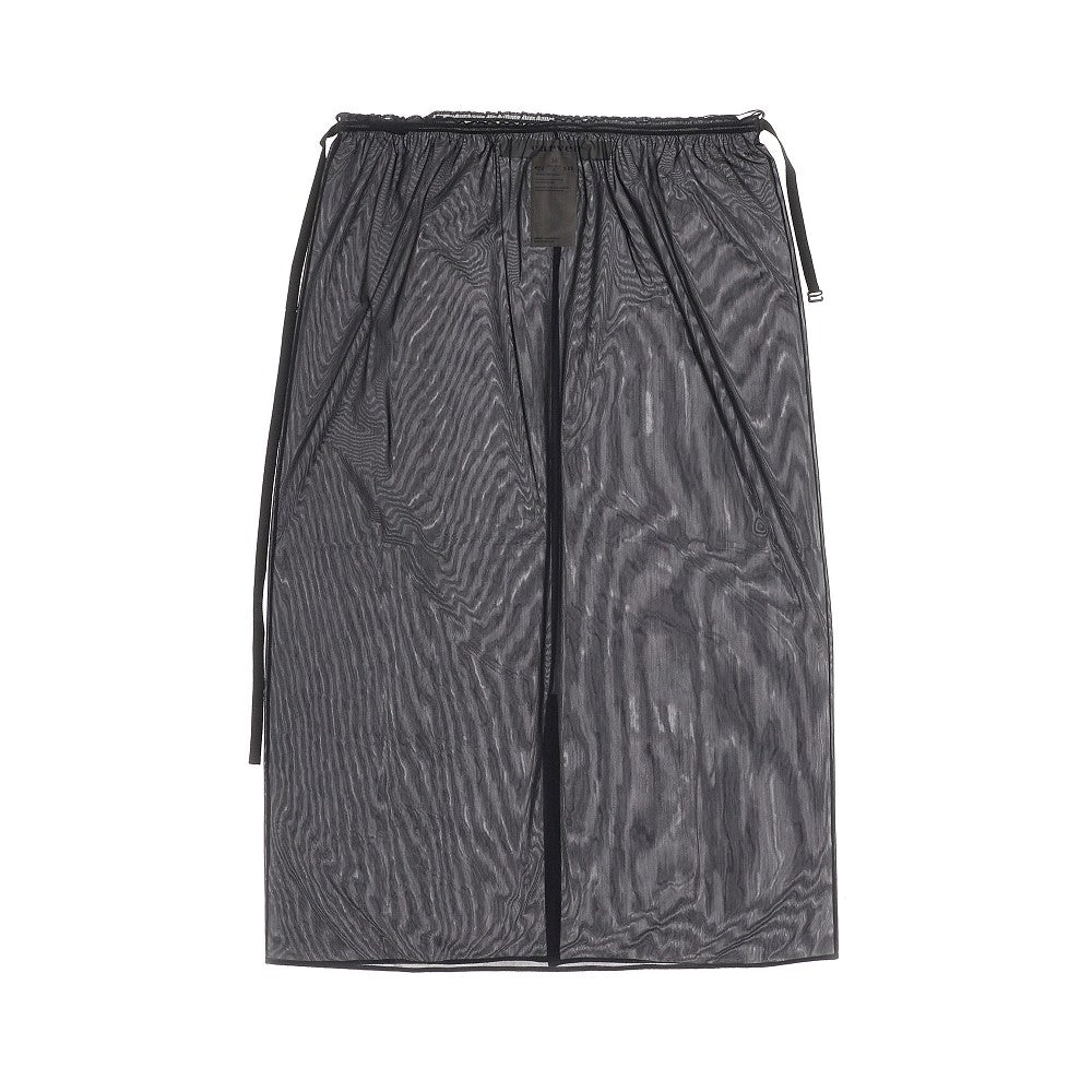 Stocking jersey skirt