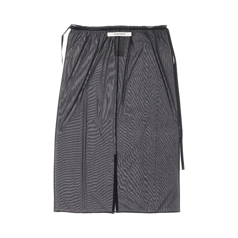 Stocking jersey skirt