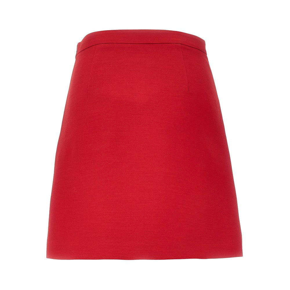 Minigonna in Crepe Couture