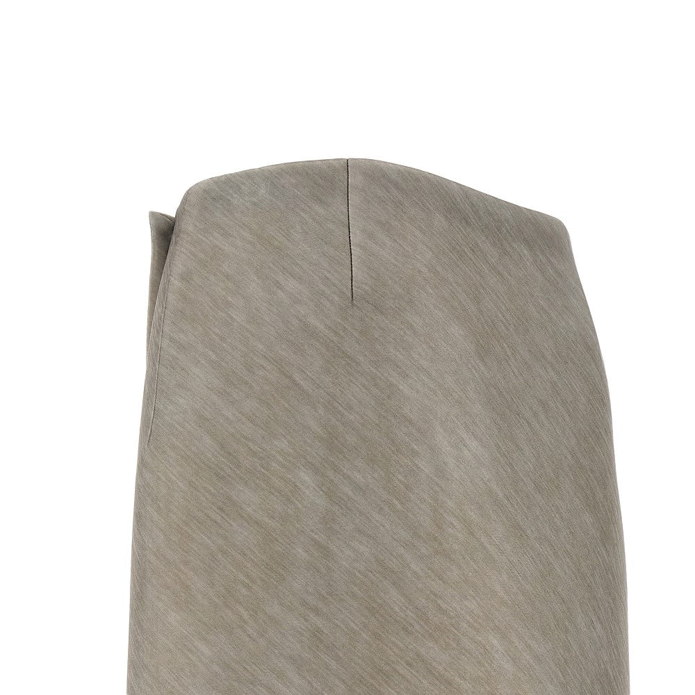 Light scuba wrap-around skirt