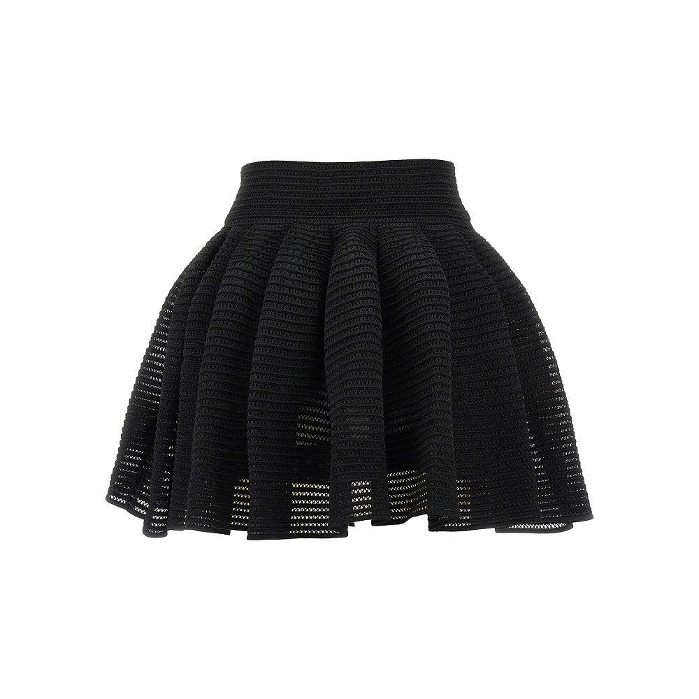 Minigonna crinolina in maglia