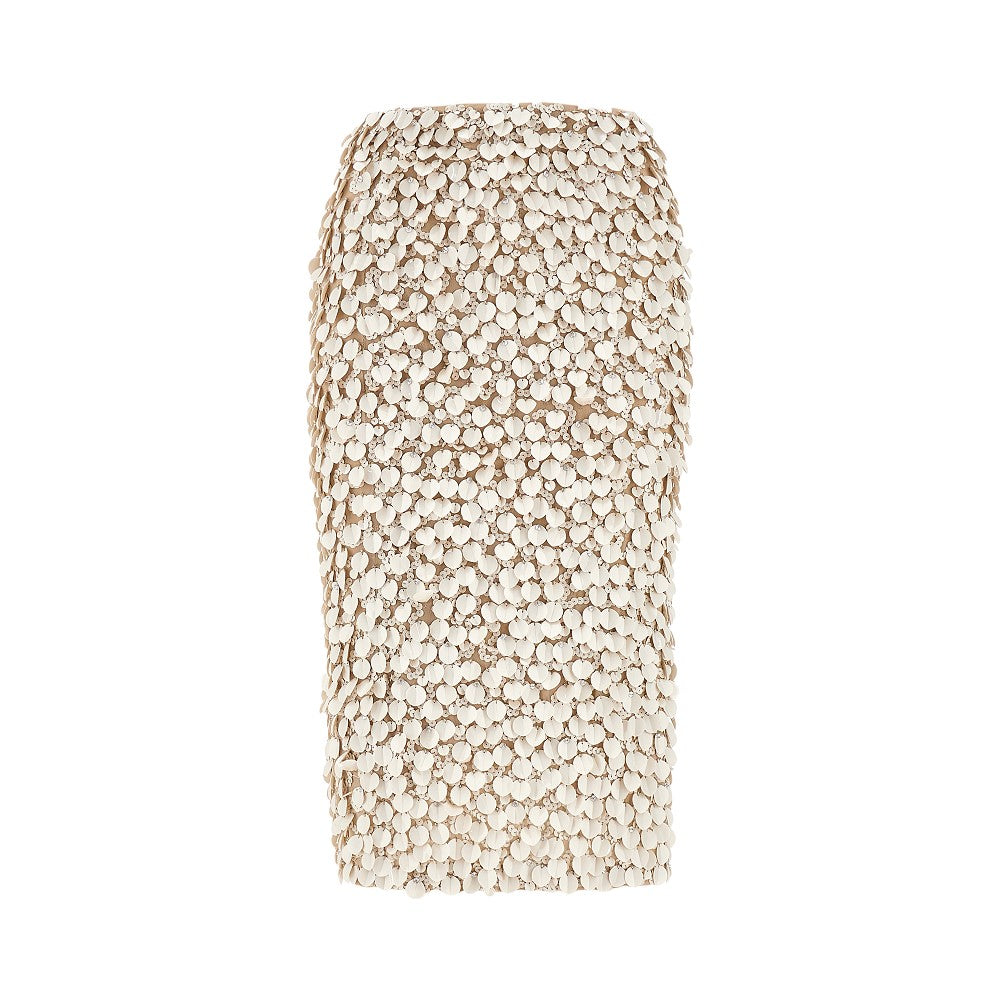 Gonna longuette in paillettes