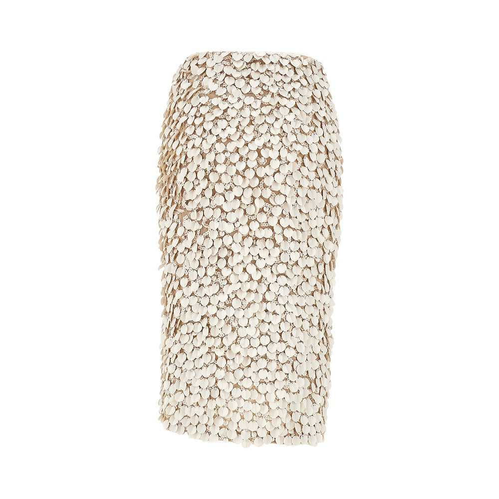 Gonna longuette in paillettes