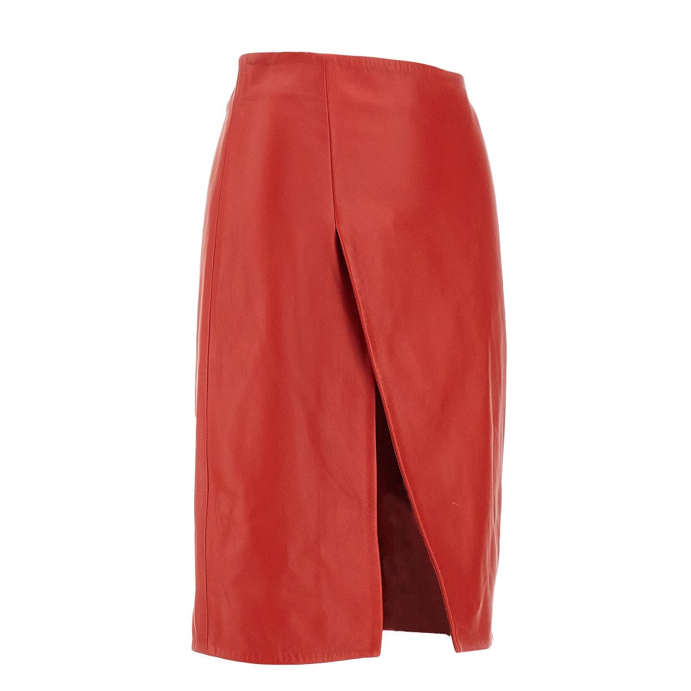 'Ekare' leather skirt