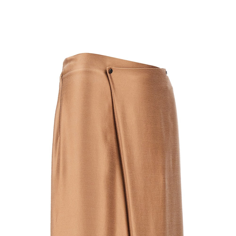 Gonna lunga in satin