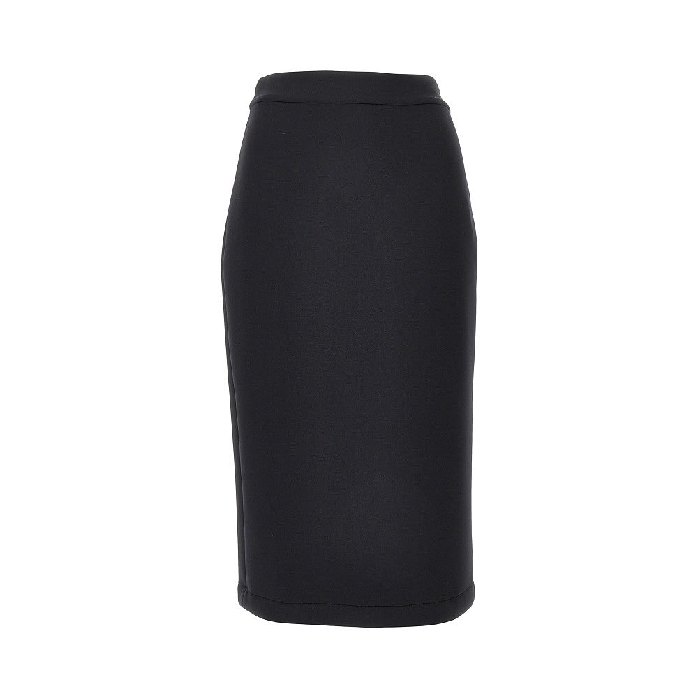 'Genius x EE' jersey midi skirt