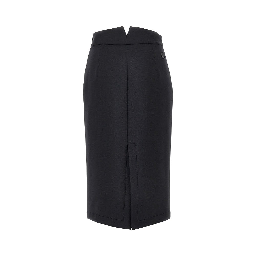 'Genius x EE' jersey midi skirt