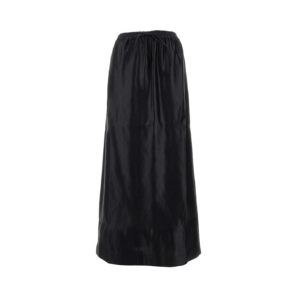 'Liam' satin long skirt