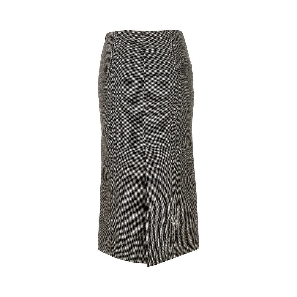 Tweed midi skirt