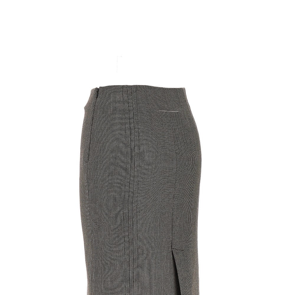 Tweed midi skirt