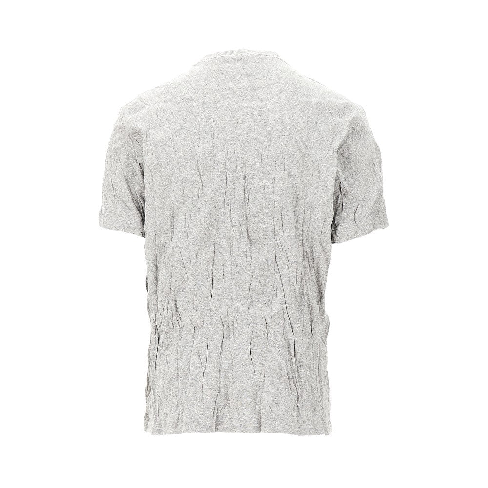 Rabbit print froissé jersey T-shirt