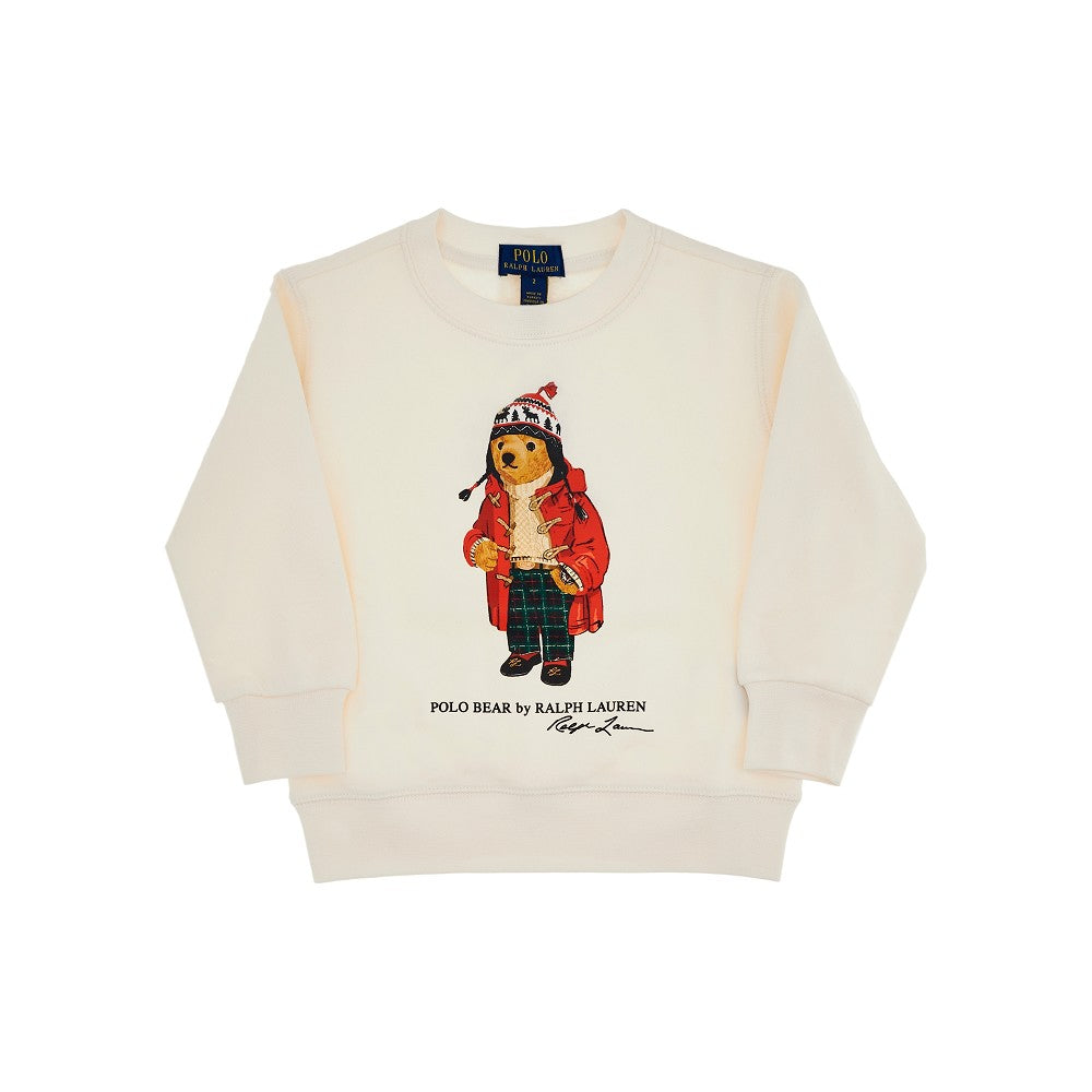 Polo Bear print sweatshirt