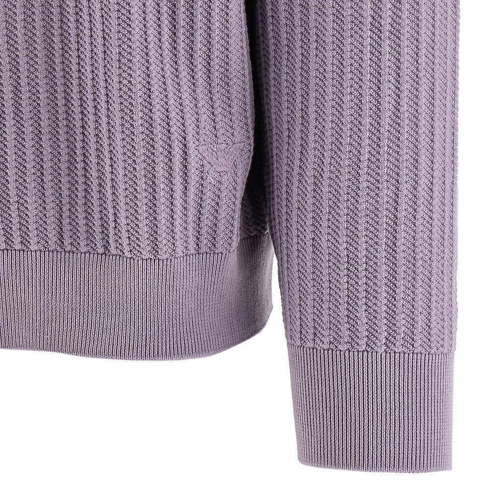 Pullover in cotone punto operato