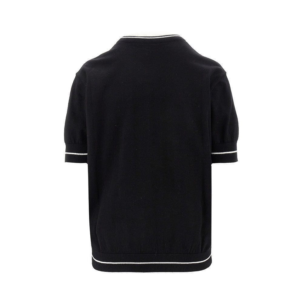 Pullover con ricamo Eagle all-over