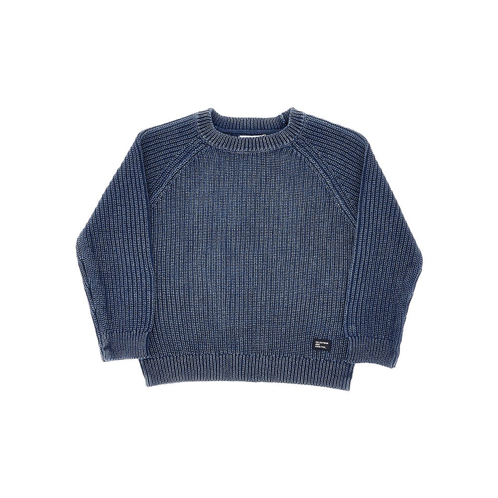 Pullover girocollo in maglia