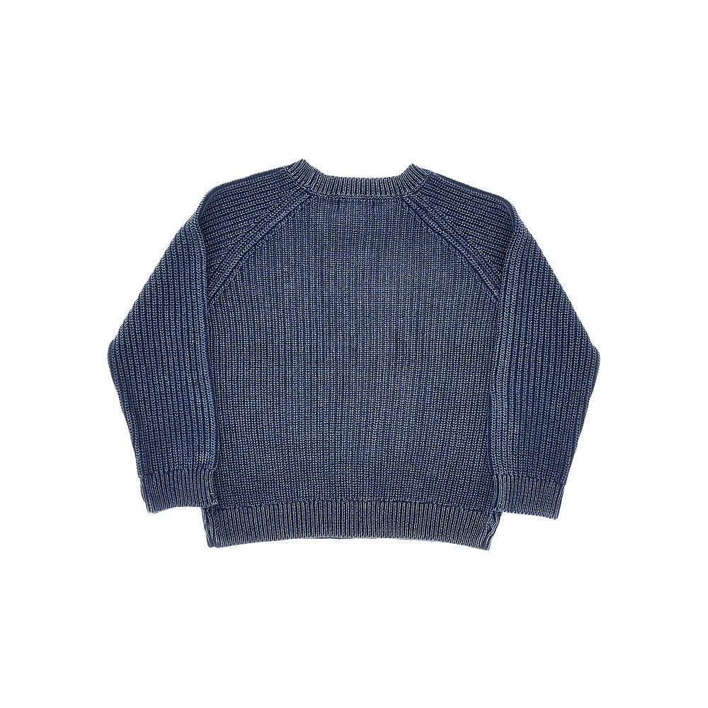 Pullover girocollo in maglia