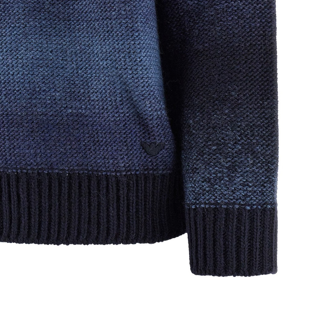 Pullover in misto lana sfumato