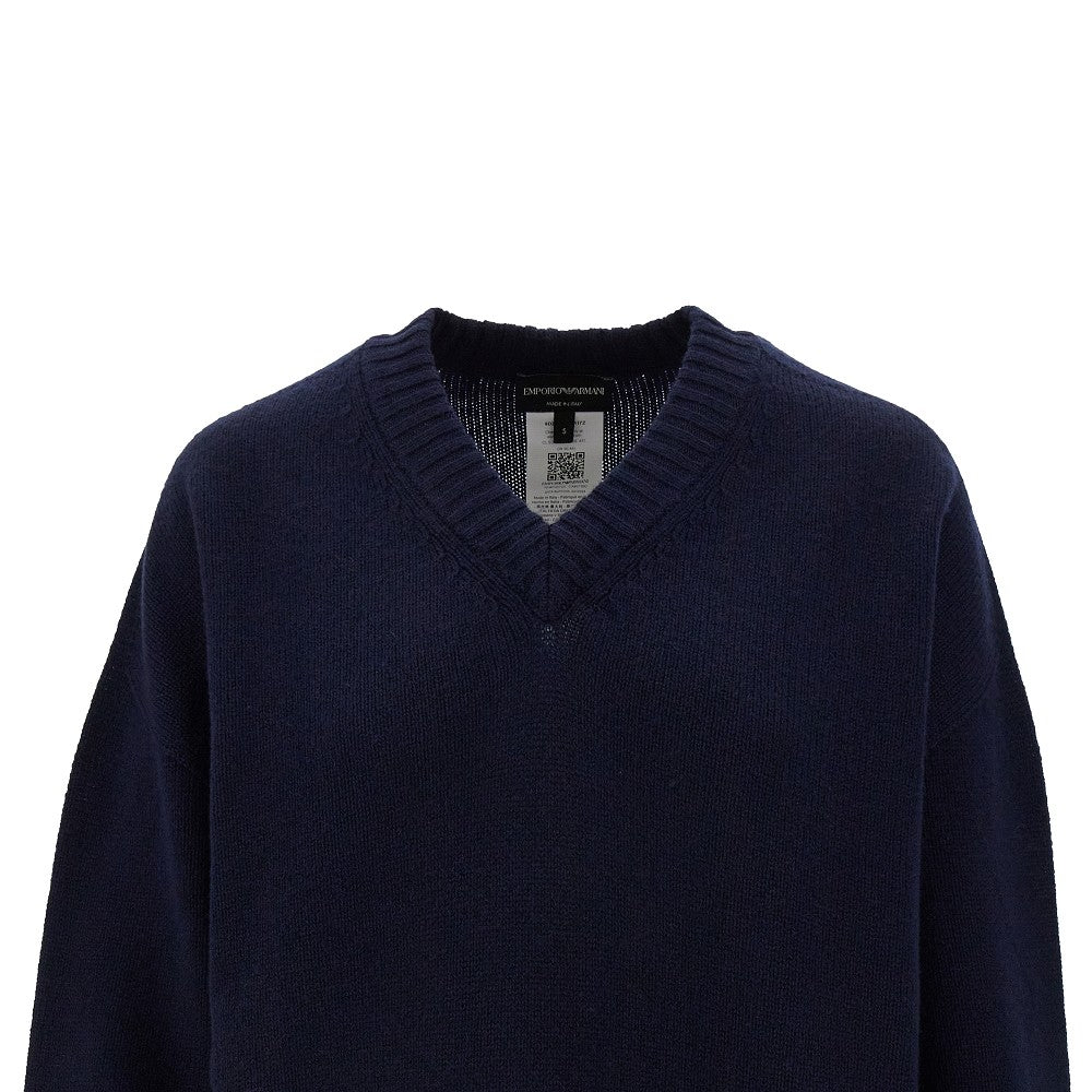 Wool and cashmere sweater