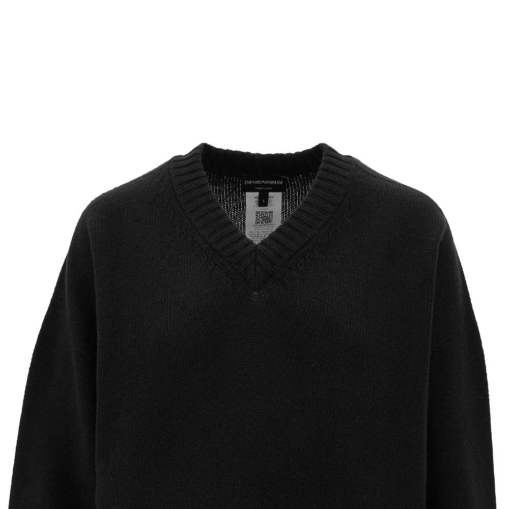 Wool and cashmere sweater