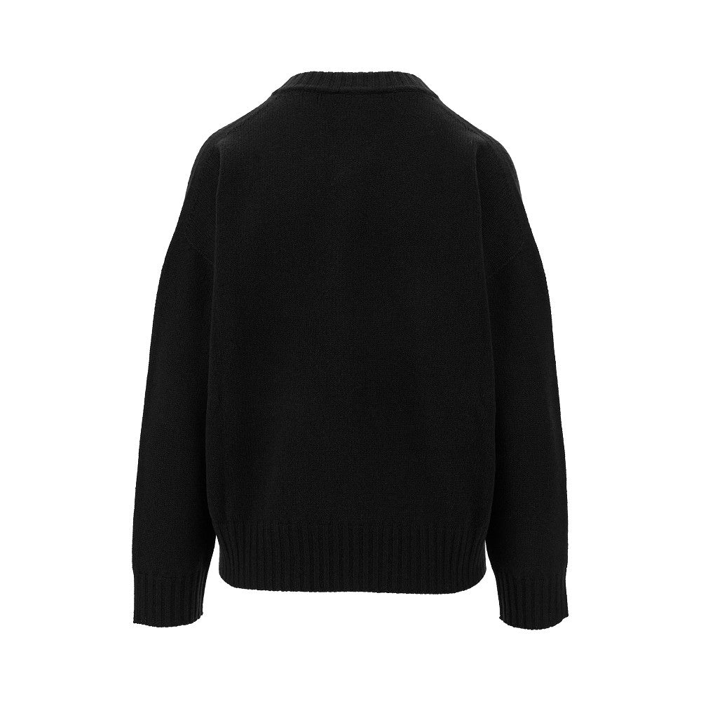 Wool and cashmere sweater