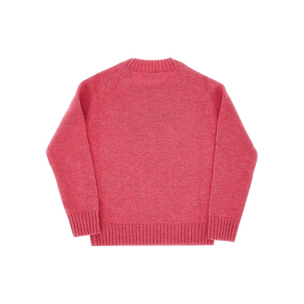 Embroidered wool sweater
