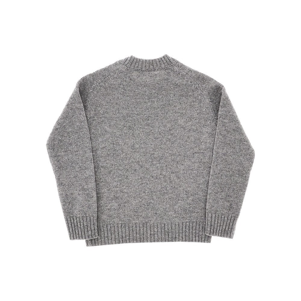Embroidered wool sweater